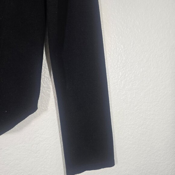 We the Free People Jacqui Blouse Top Women Medium Black Lace Up V-Neck Outdoor - Picture 5 of 8